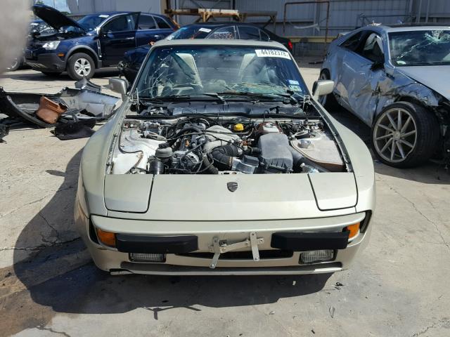 WP0AB0941HN472419 - 1987 PORSCHE 944 BEIGE photo 9