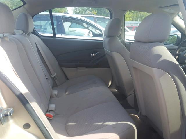 1G1ZS58F47F209328 - 2007 CHEVROLET MALIBU LS თაფლისფერი ფოტო 6