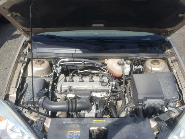 1G1ZS58F47F209328 - 2007 CHEVROLET MALIBU LS თაფლისფერი ფოტო 7