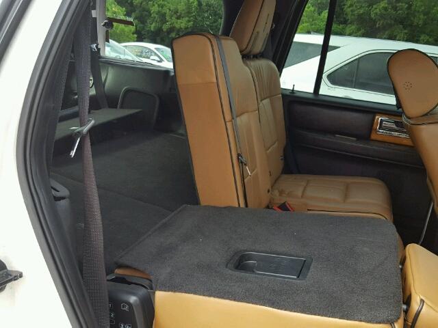 5LMJJ2H59DEL09075 - 2013 LINCOLN NAVIGATOR WHITE photo 6