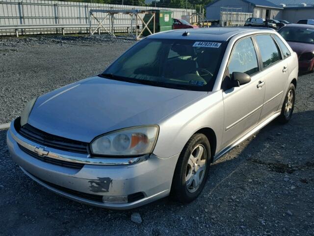 1G1ZU64855F185805 - 2005 CHEVROLET MALIBU MAX 银色 照片 2