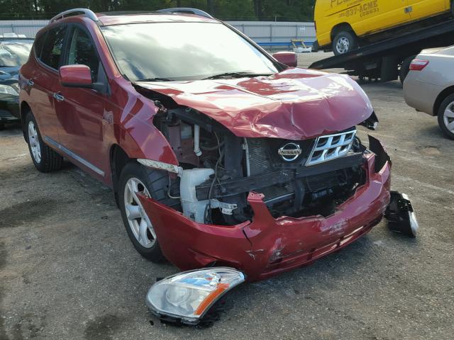 JN8AS5MT7BW150563 - 2011 NISSAN ROGUE S RED photo 1