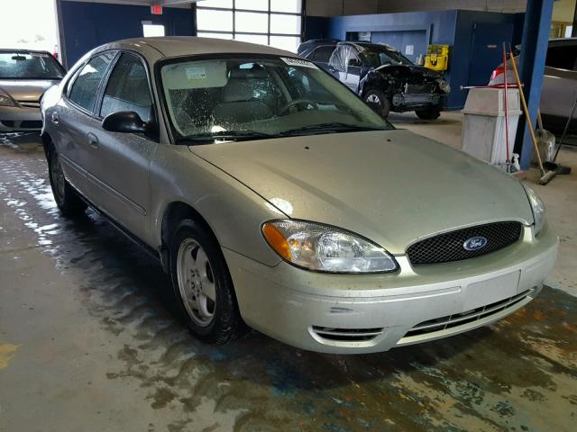 1FAFP53U77A122821 - 2007 FORD TAURUS SE GOLD photo 1