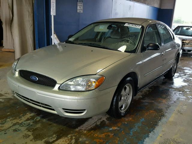 1FAFP53U77A122821 - 2007 FORD TAURUS SE GOLD photo 2