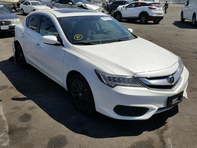 19UDE2F77JA001422 - 2018 ACURA ILX PREMIU WHITE photo 1