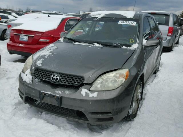 2T1KR32E54C807909 - 2004 TOYOTA COROLLA MA GRAY photo 2