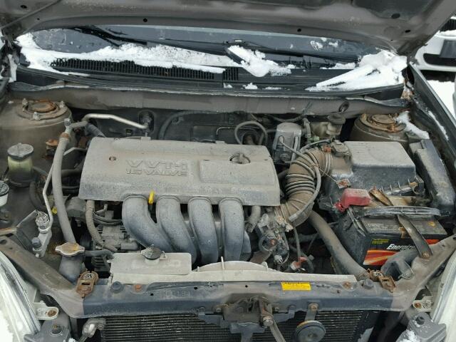 2T1KR32E54C807909 - 2004 TOYOTA COROLLA MA GRAY photo 7