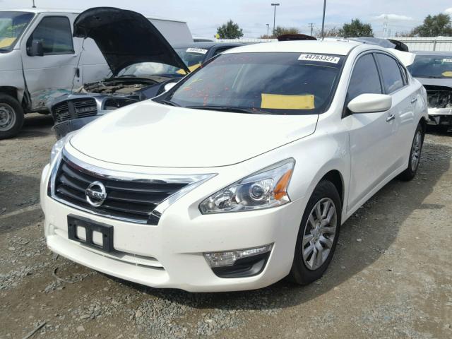 1N4AL3APXFC126209 - 2015 NISSAN ALTIMA 2.5 WHITE photo 2