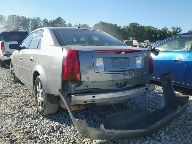 1G6DM56T450212334 - 2005 CADILLAC CTS SILVER photo 3