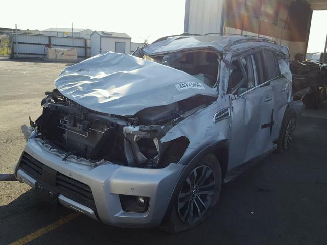 JN8AY2NCXJ9554918 - 2018 NISSAN ARMADA SV SILVER photo 2