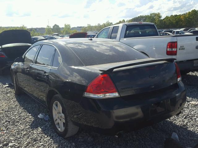 2G1WD58C169337701 - 2006 CHEVROLET IMPALA SUP BLACK photo 3