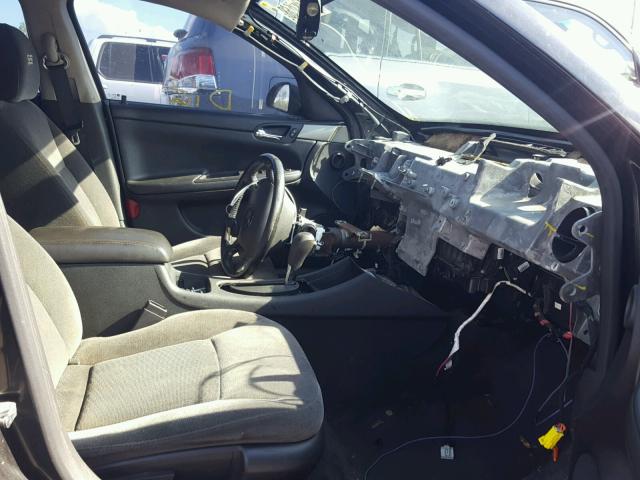 2G1WD58C169337701 - 2006 CHEVROLET IMPALA SUP შავი ფოტო 5