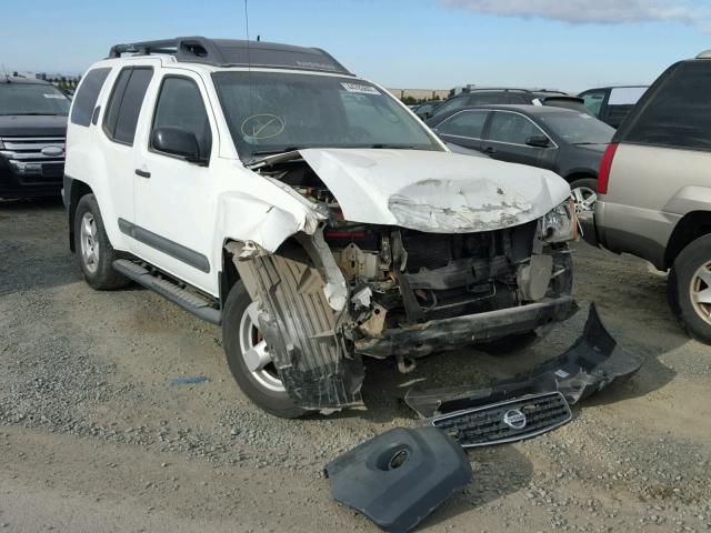 5N1AN08W95C600435 - 2005 NISSAN XTERRA OFF WHITE photo 1