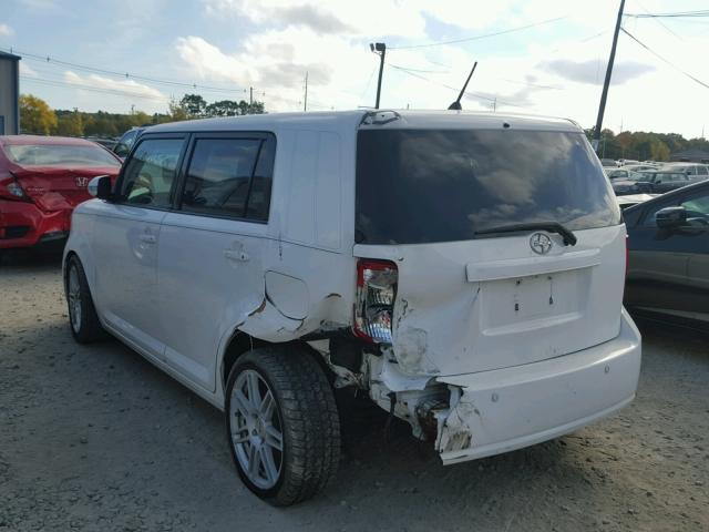 JTLKE50E481028297 - 2008 TOYOTA SCION WHITE photo 3