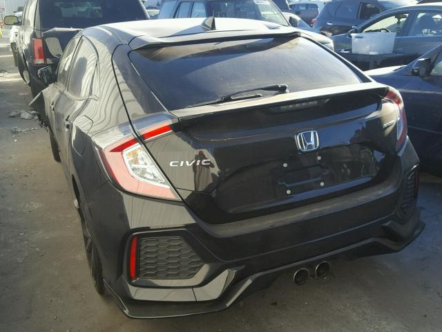 SHHFK7G46HU212189 - 2017 HONDA CIVIC SPOR 黑色 照片 3