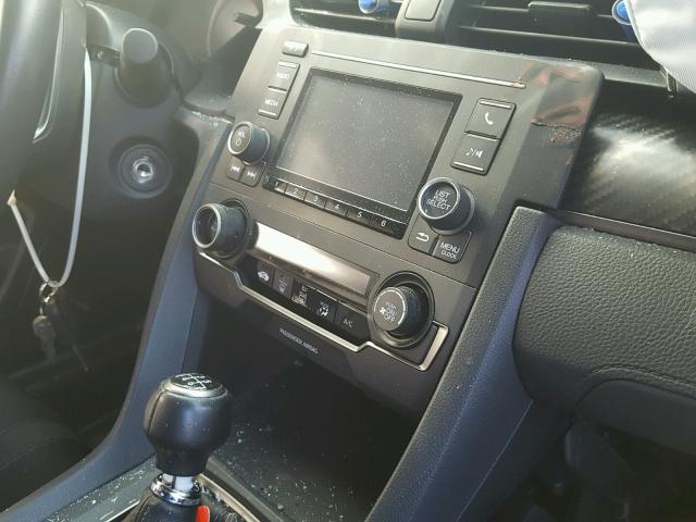 SHHFK7G46HU212189 - 2017 HONDA CIVIC SPOR 黑色 照片 9