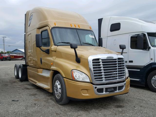 3AKJGLDR3ESFU3004 - 2014 FREIGHTLINER CASCADIA 1 GOLD photo 1