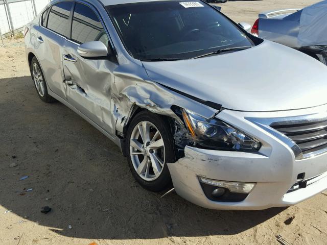 1N4AL3AP0DC265147 - 2013 NISSAN ALTIMA 2.5 SILVER photo 9