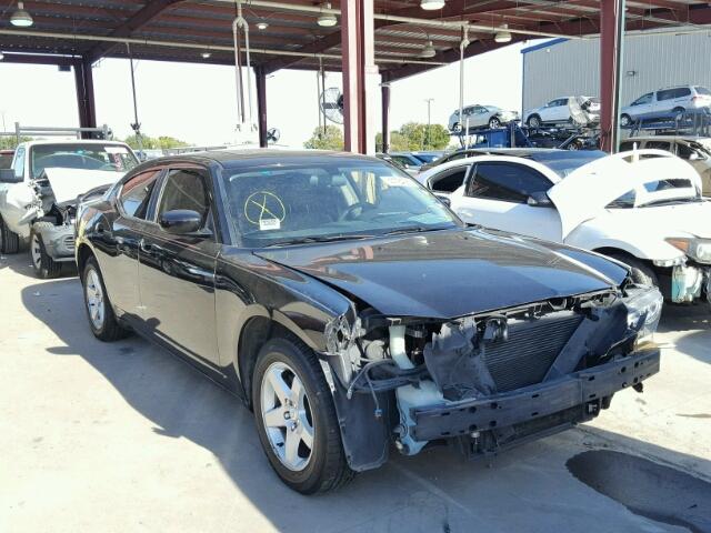 2B3CA4CD7AH135989 - 2010 DODGE CHARGER BLACK photo 1