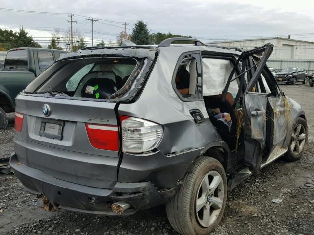 5UXFF03579LJ96318 - 2009 BMW X5 XDRIVE3 GRAY photo 4