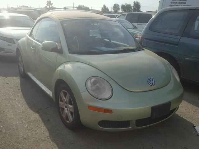 3VWRG31Y77M414499 - 2007 VOLKSWAGEN NEW BEETLE 绿色 照片 1