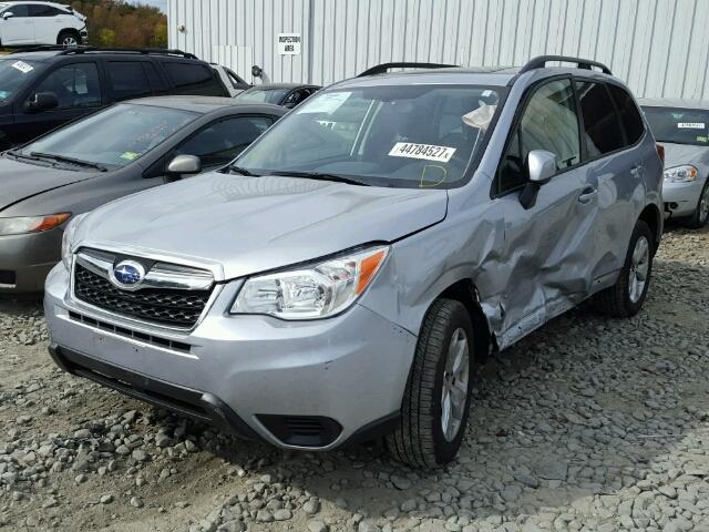 JF2SJADC8GH536238 - 2016 SUBARU FORESTER 2 SILVER photo 2