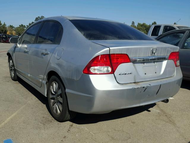 2HGFA1F95AH523144 - 2010 HONDA CIVIC EXL 银色 照片 3