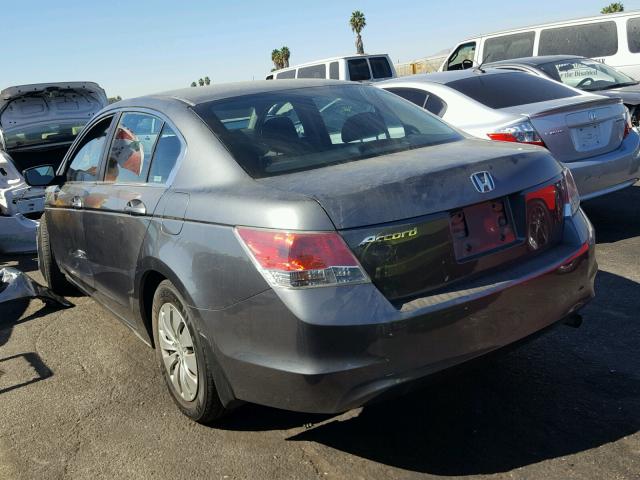 1HGCP2F37AA175980 - 2010 HONDA ACCORD LX CHARCOAL photo 3