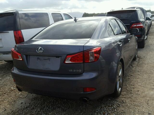 JTHBF5C24C5167923 - 2012 LEXUS IS 250 GRAY photo 4