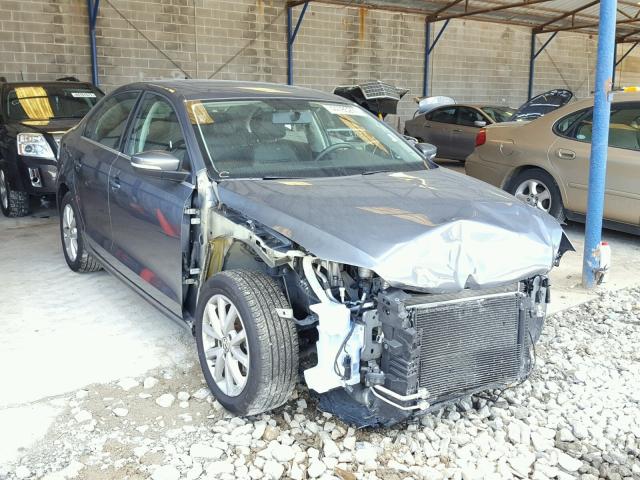 3VWD07AJ0EM434955 - 2014 VOLKSWAGEN JETTA SE GRAY photo 1