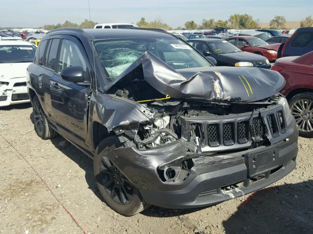 1C4NJCBAXFD263544 - 2015 JEEP COMPASS SP GRAY photo 1