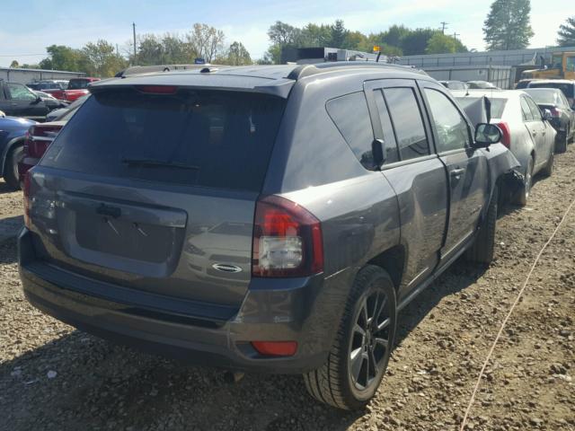 1C4NJCBAXFD263544 - 2015 JEEP COMPASS SP GRAY photo 4