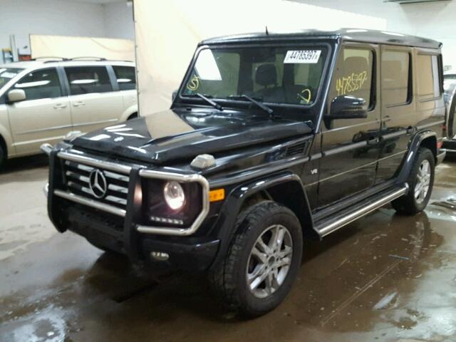 WDCYC3HFXDX210617 - 2013 MERCEDES-BENZ G 550 BLACK photo 2