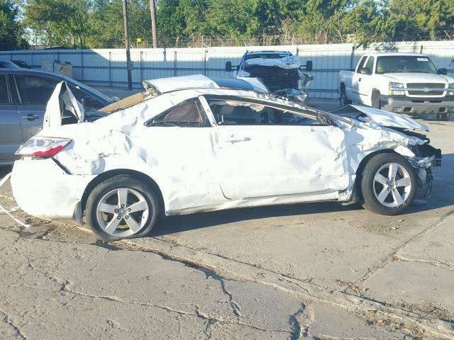 2HGFG12968H550223 - 2008 HONDA CIVIC EXL WHITE photo 9