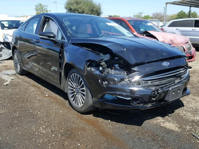 3FA6P0SUXHR306162 - 2017 FORD FUSION TIT BLACK photo 1