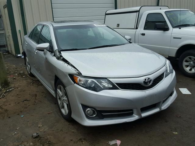 4T1BF1FK9DU684899 - 2013 TOYOTA CAMRY SILVER photo 1