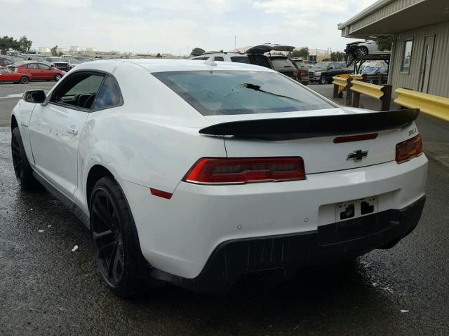 2G1FL1EP1F9801198 - 2015 CHEVROLET CAMARO ZL1 白色 照片 3