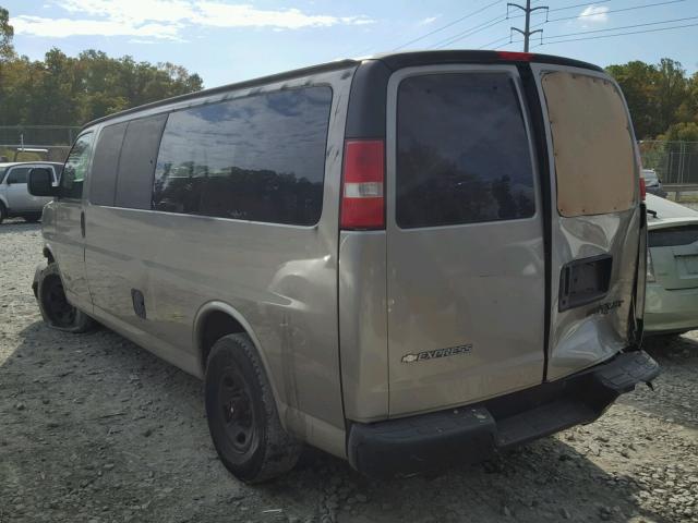 1GAHG39U631228131 - 2003 CHEVROLET EXPRESS G3 GOLD photo 3