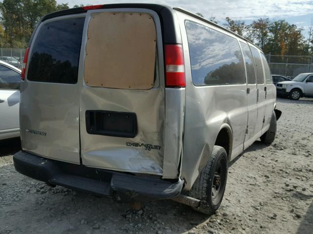 1GAHG39U631228131 - 2003 CHEVROLET EXPRESS G3 GOLD photo 4