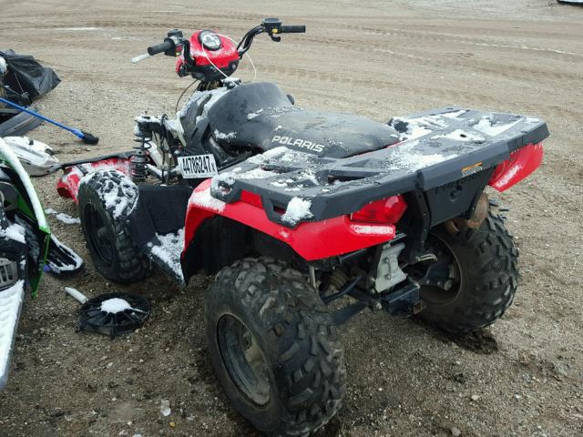 4XAMH50A6CA542970 - 2012 POLARIS SPORTSMAN RED photo 3