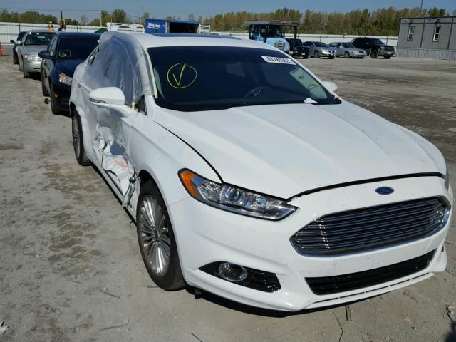 3FA6P0K93GR254576 - 2016 FORD FUSION TIT WHITE photo 1