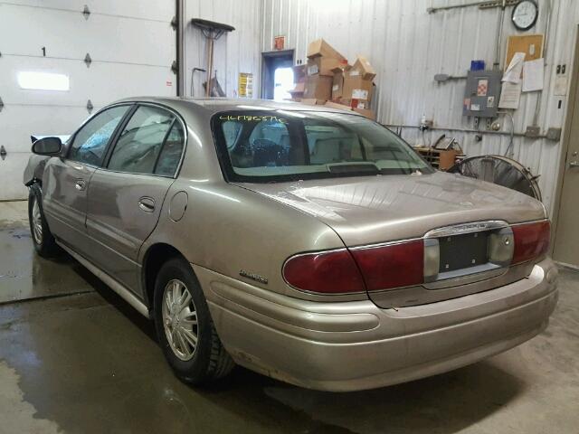 1G4HP54K92U295064 - 2002 BUICK LESABRE TAN photo 3