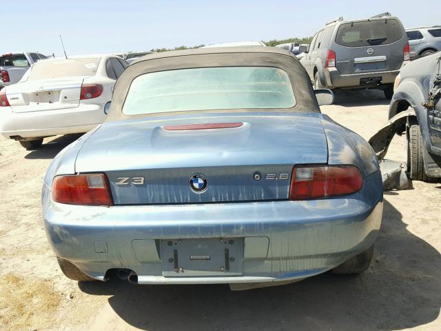 4USCJ3333WLC14499 - 1998 BMW Z3 2.8 BLUE photo 6