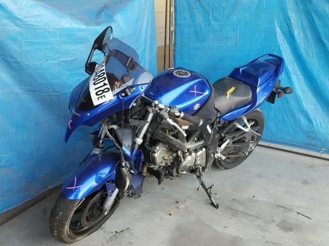 JS1VP53A352104412 - 2005 SUZUKI SV650 BLUE photo 2