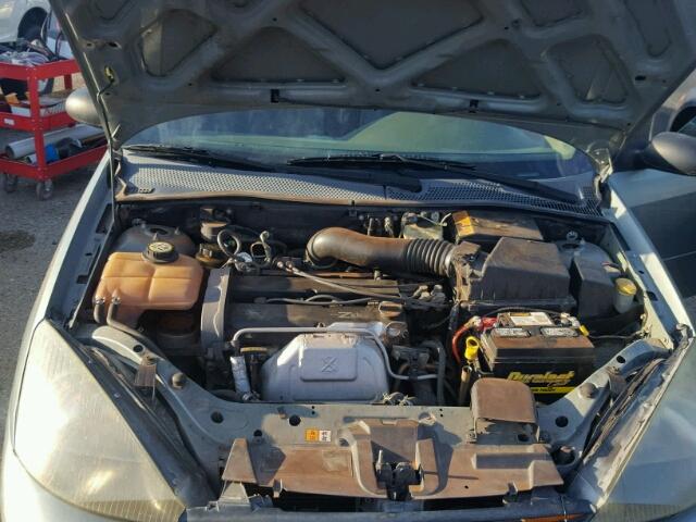 1FAFP34374W114419 - 2004 FORD FOCUS SE C GREEN photo 7