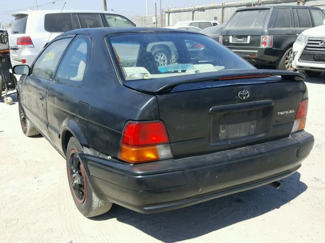 JT2AC52L4V0240555 - 1997 TOYOTA TERCEL CE BLACK photo 3