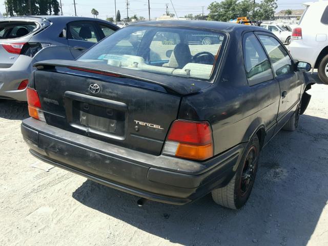 JT2AC52L4V0240555 - 1997 TOYOTA TERCEL CE BLACK photo 4