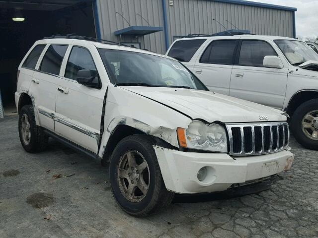 1J8HR58286C226721 - 2006 JEEP GRAND CHER WHITE photo 1