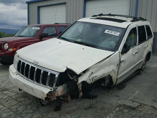 1J8HR58286C226721 - 2006 JEEP GRAND CHER WHITE photo 2