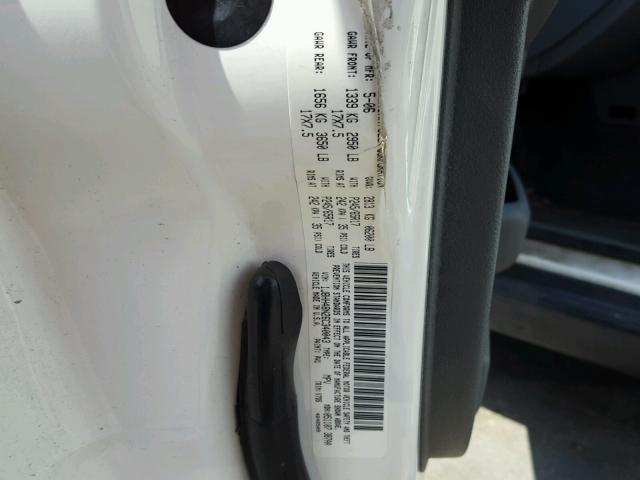 1J8HH48N26C340043 - 2006 JEEP COMMANDER თეთრი ფოტო 10